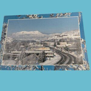 Steamboat Spring Colorado Post Card Yampa Valley Sleeping Giant Mountain